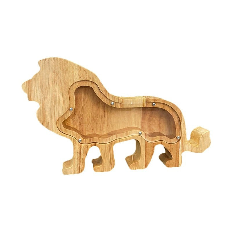 A Kid's Perfect Gift - Personalized Wooden Piggy Bank