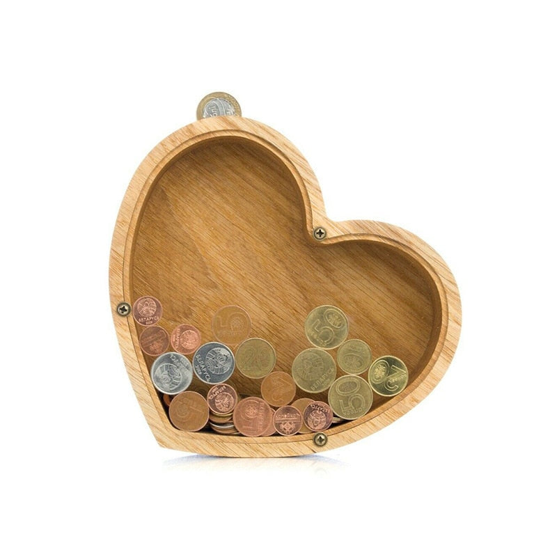 A Kid's Perfect Gift - Personalized Wooden Piggy Bank